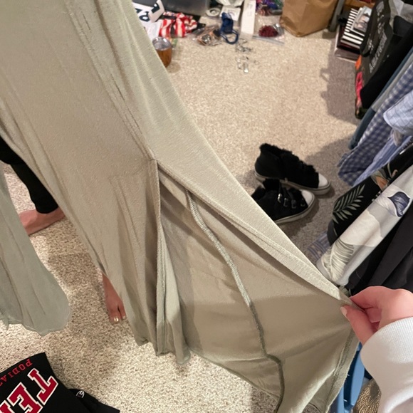 Sugar & Cream Soft Green Jumpsuit - Picture 3 of 5